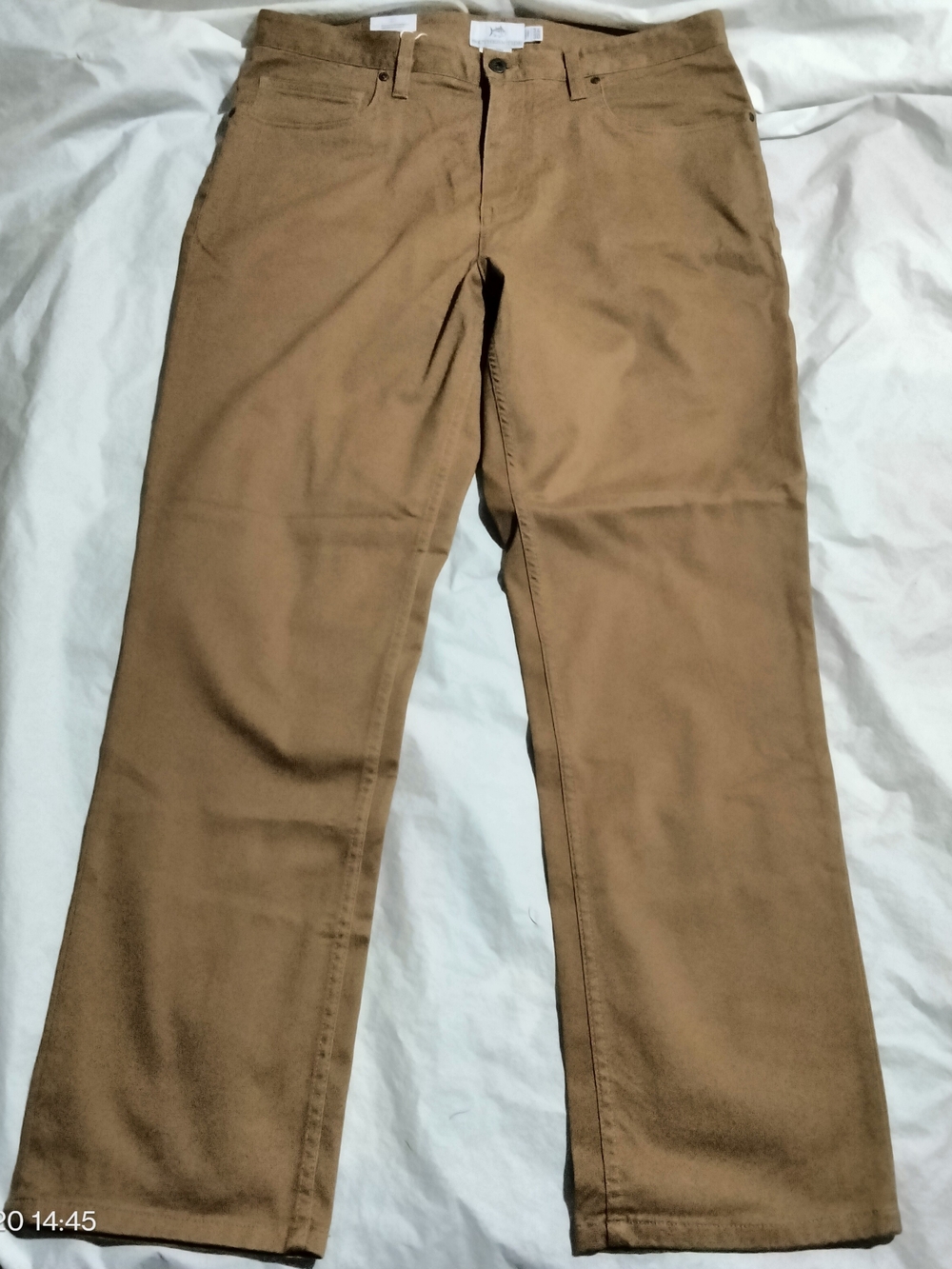 Southern Tide Mens Sullivan 5 Pocket Pants 34x30 Hazelnut Khaki Style 10335